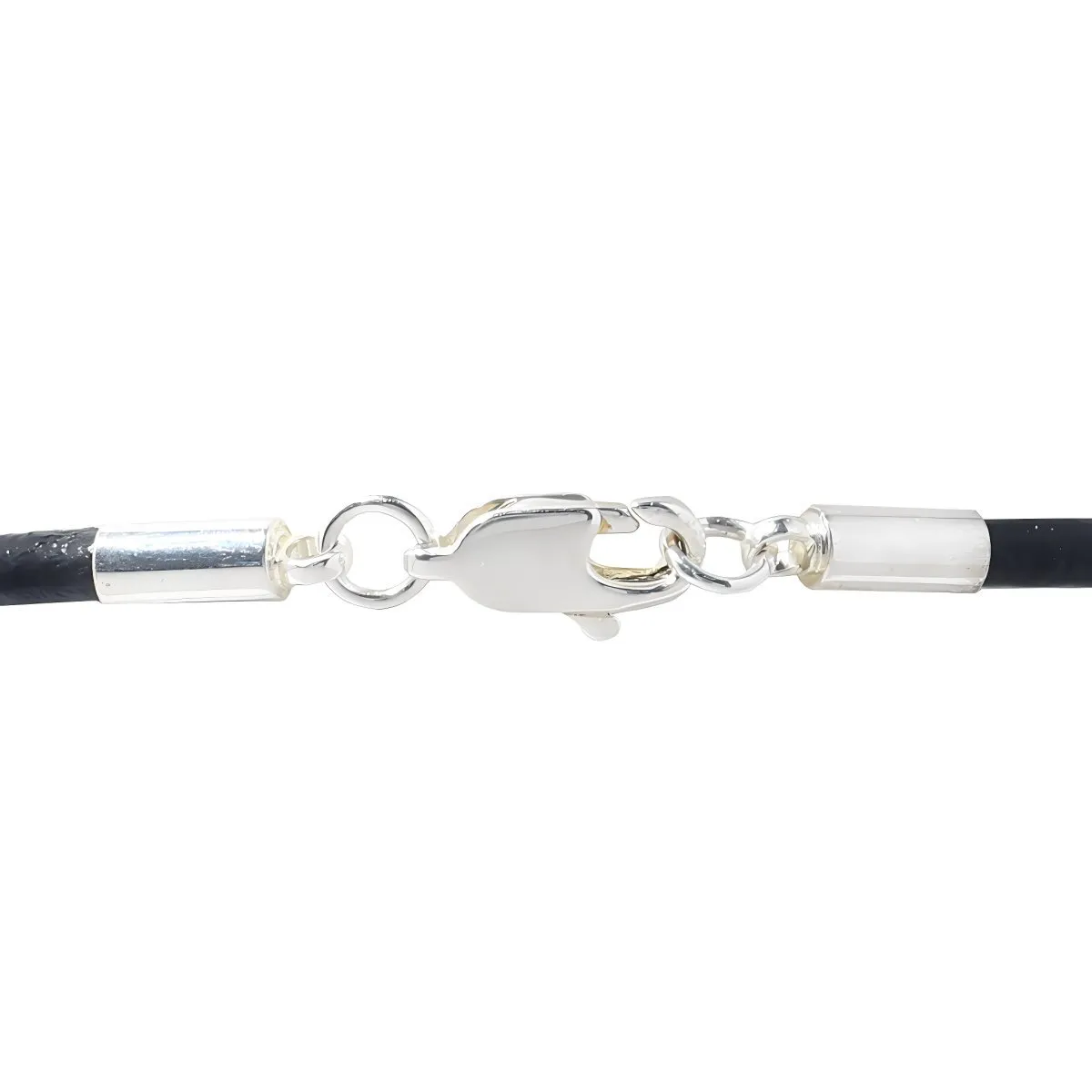 12 Round Coronavirus (COVID-19) Awareness Ribbon Leather Cord Bracelets