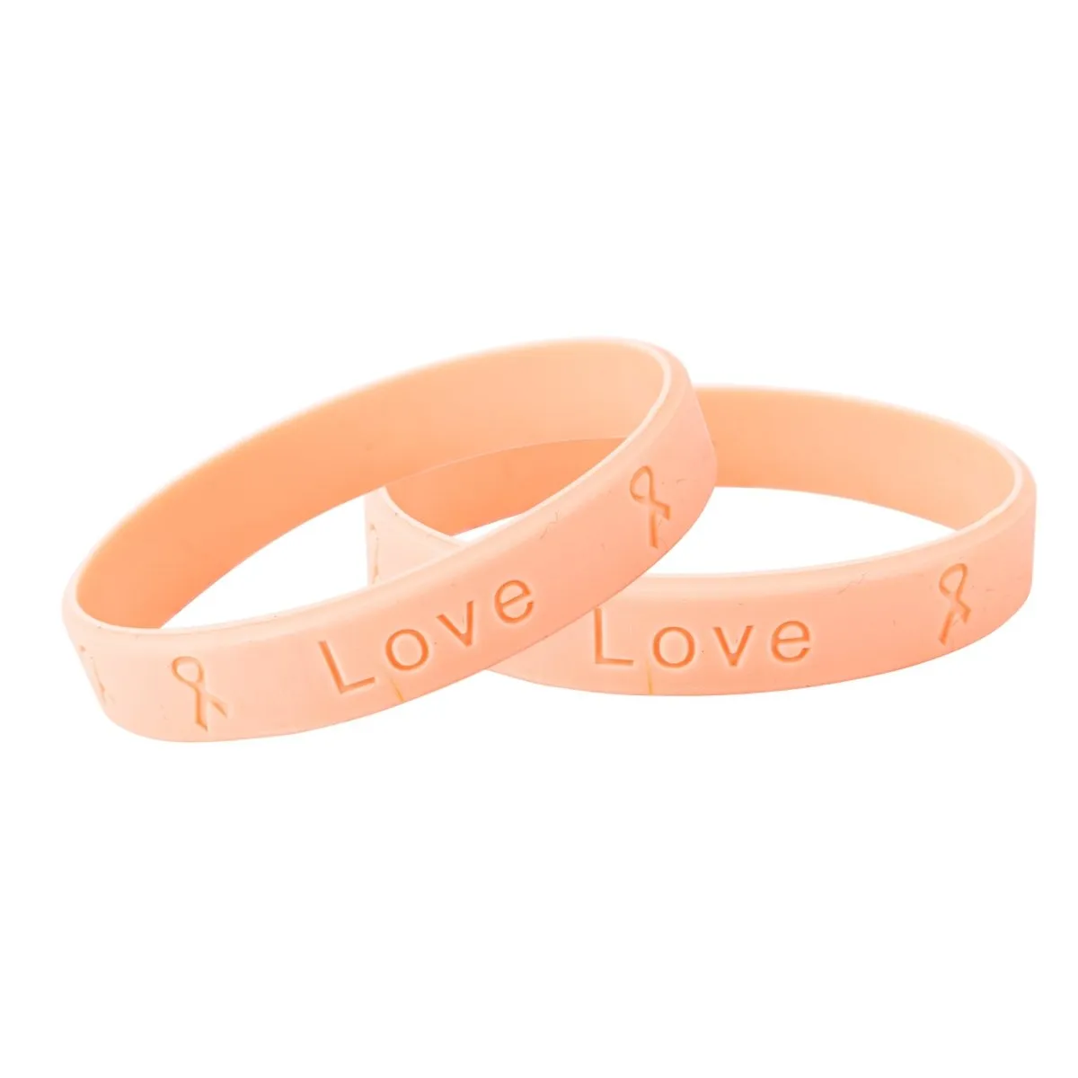 25 Awareness Silicone Bracelets (Pick Your Color/Cause)