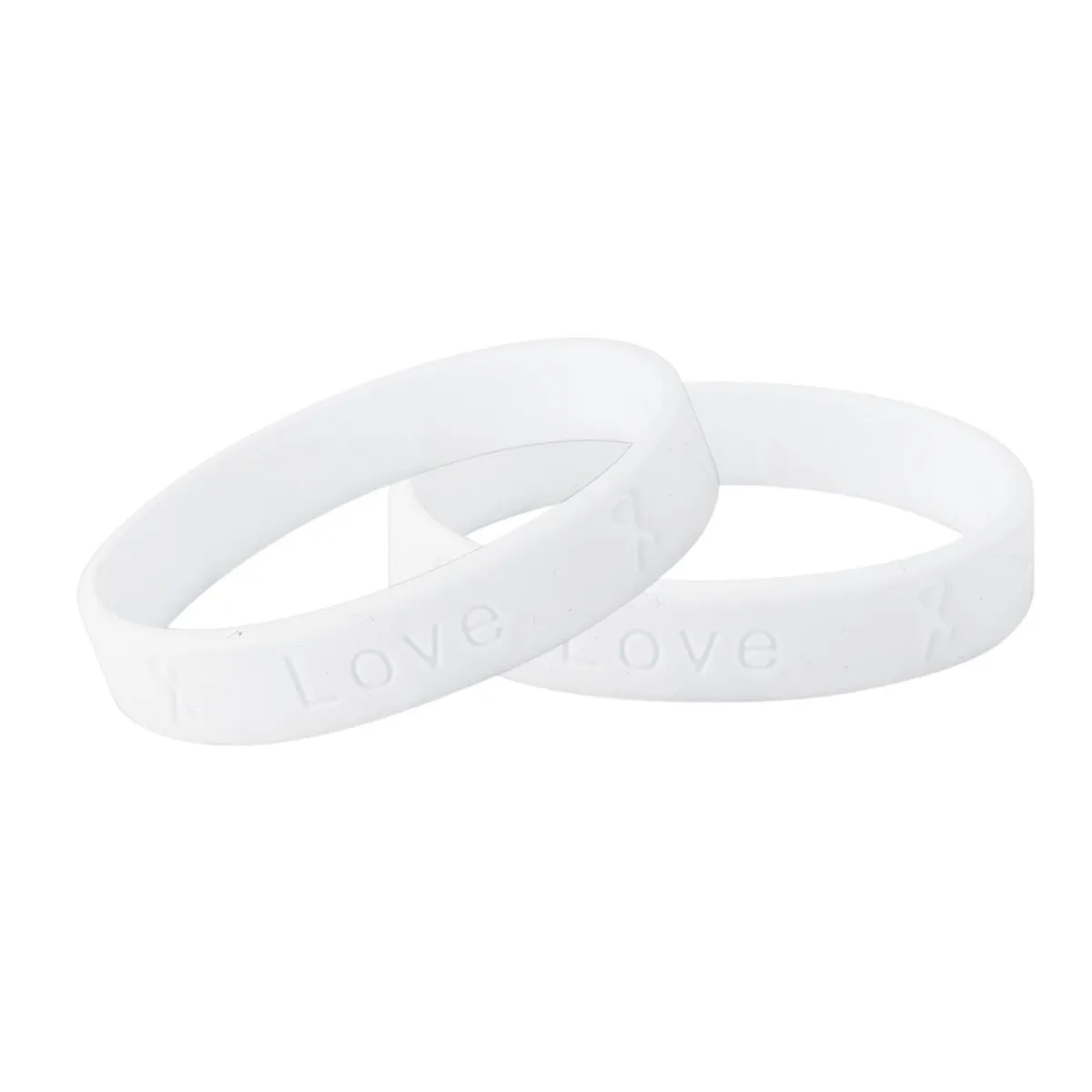 25 Awareness Silicone Bracelets (Pick Your Color/Cause)