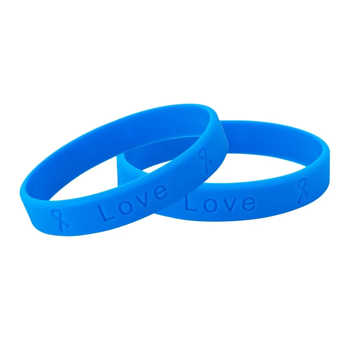 25 Awareness Silicone Bracelets (Pick Your Color/Cause)