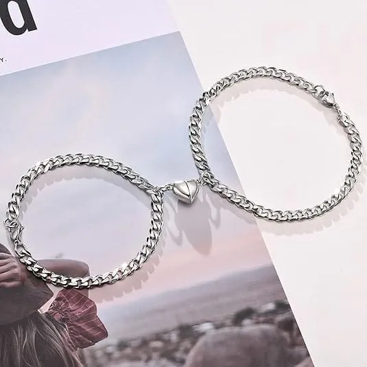 2Pcs Set Magnetic Bond Couple Bracelet