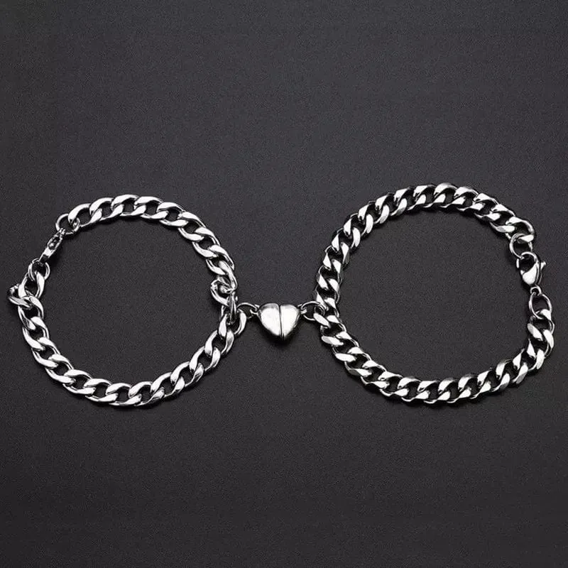2Pcs Set Magnetic Bond Couple Bracelet
