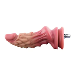 7.87-inch Dual Density Silicone Fantasy Kylin Dildo Attachment for Lustti Sex Machines