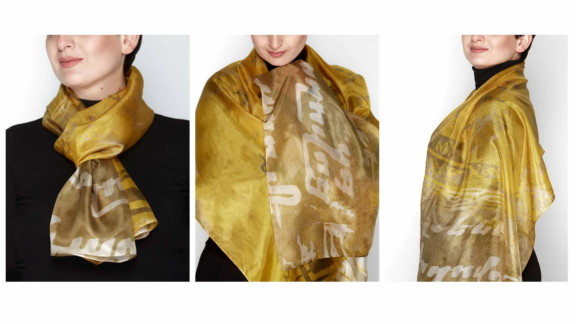 A Life Lived with Humility Silk Scarf