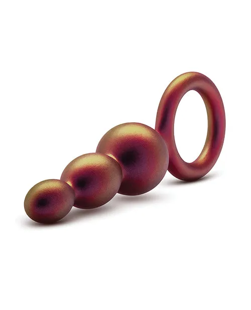 Anal Adventures Matrix Beaded Loop Plug - Copper