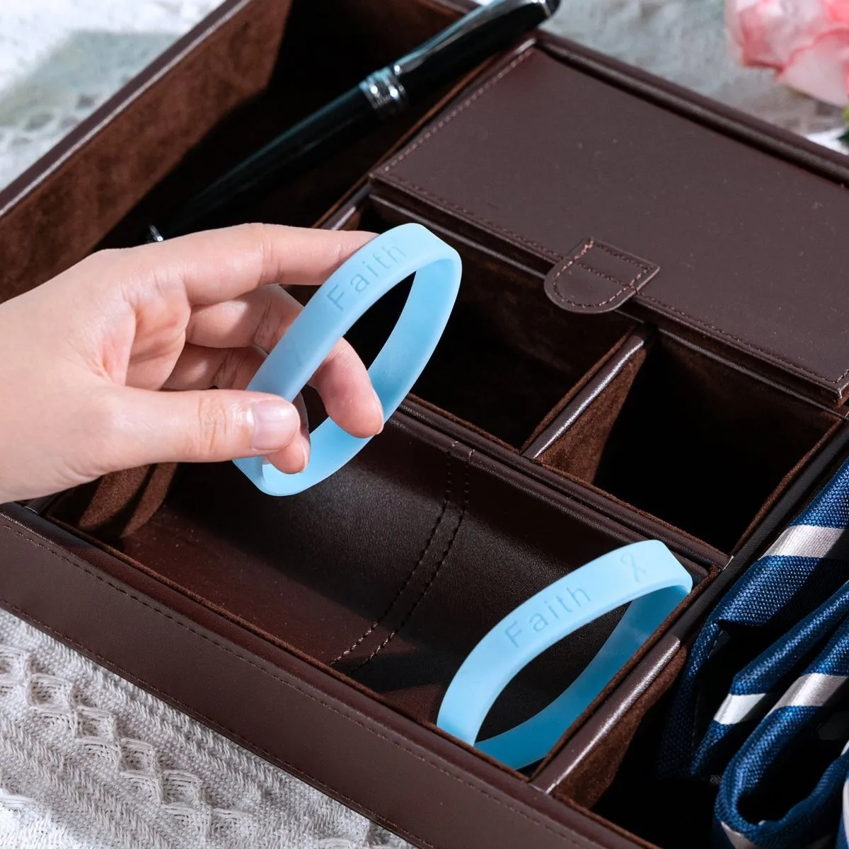 Bechets Disease Light Blue Silicone Bracelet Wristbands