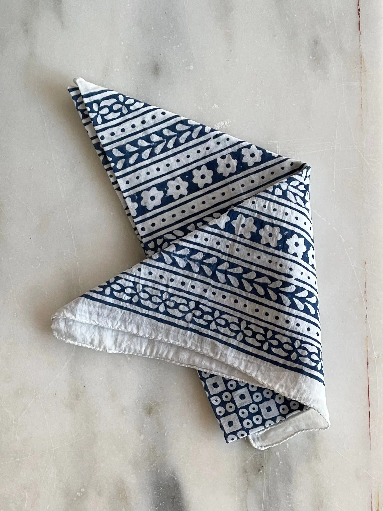 Block Printed Kerchief