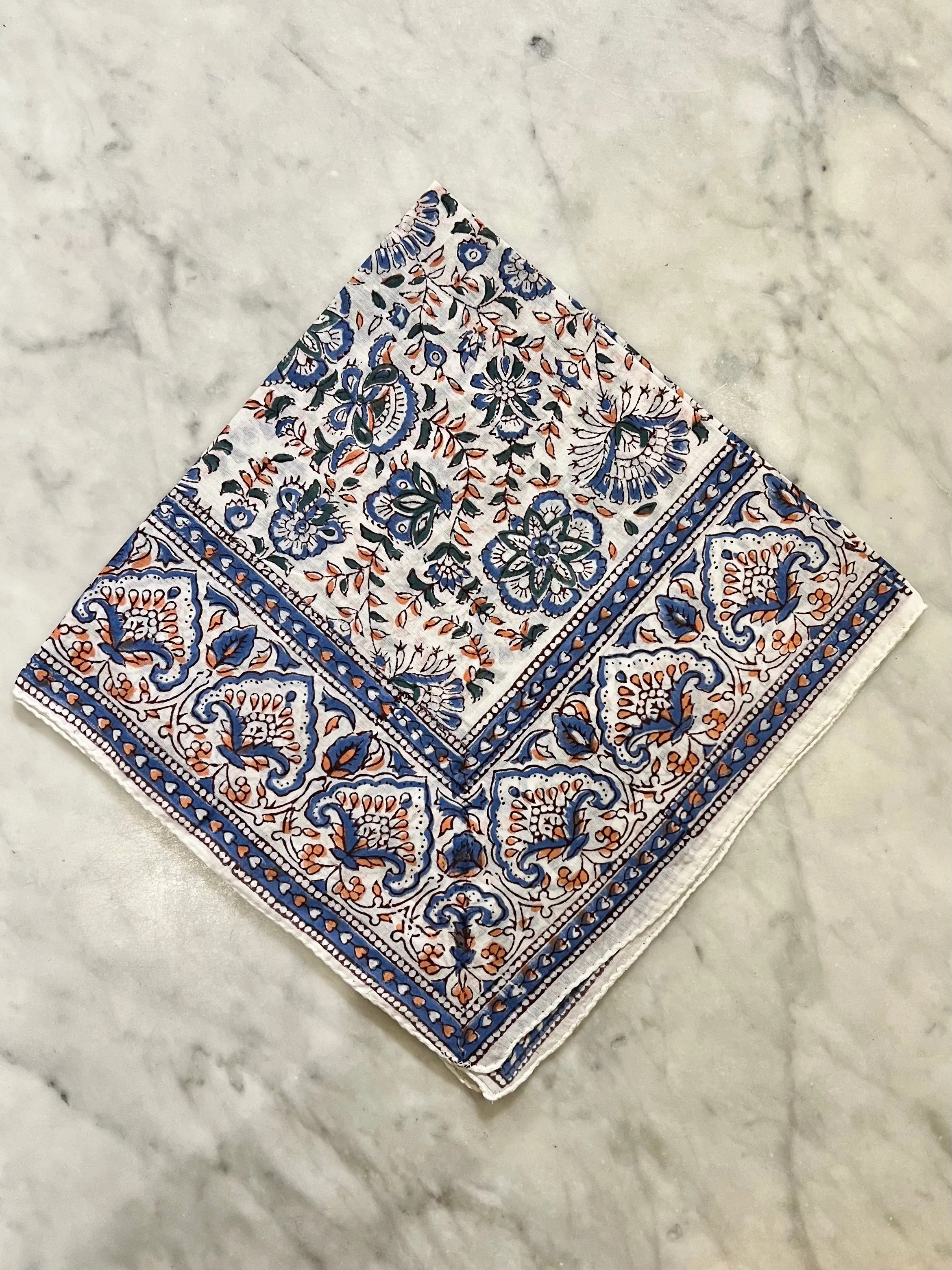 Block Printed Kerchief