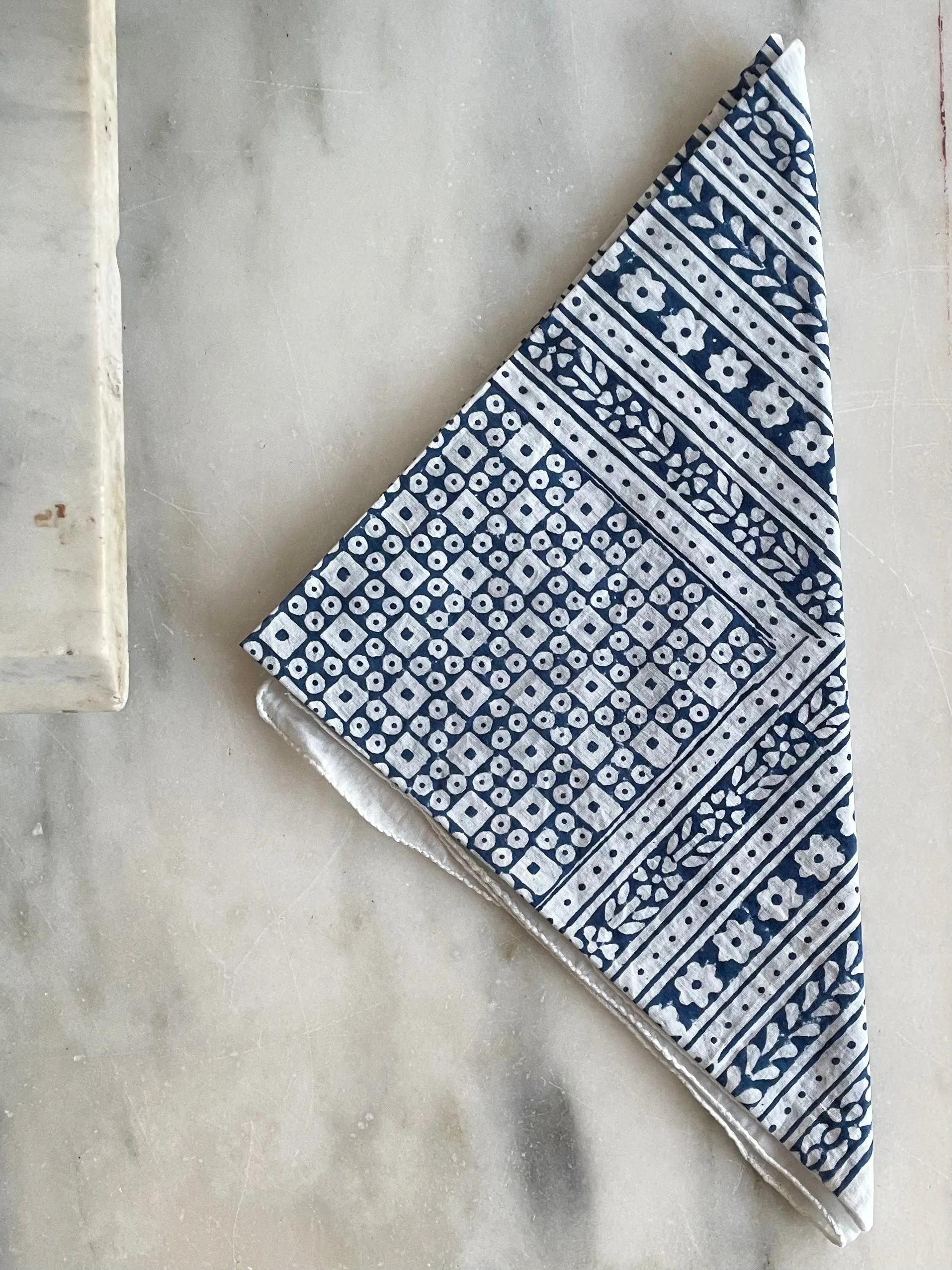 Block Printed Kerchief