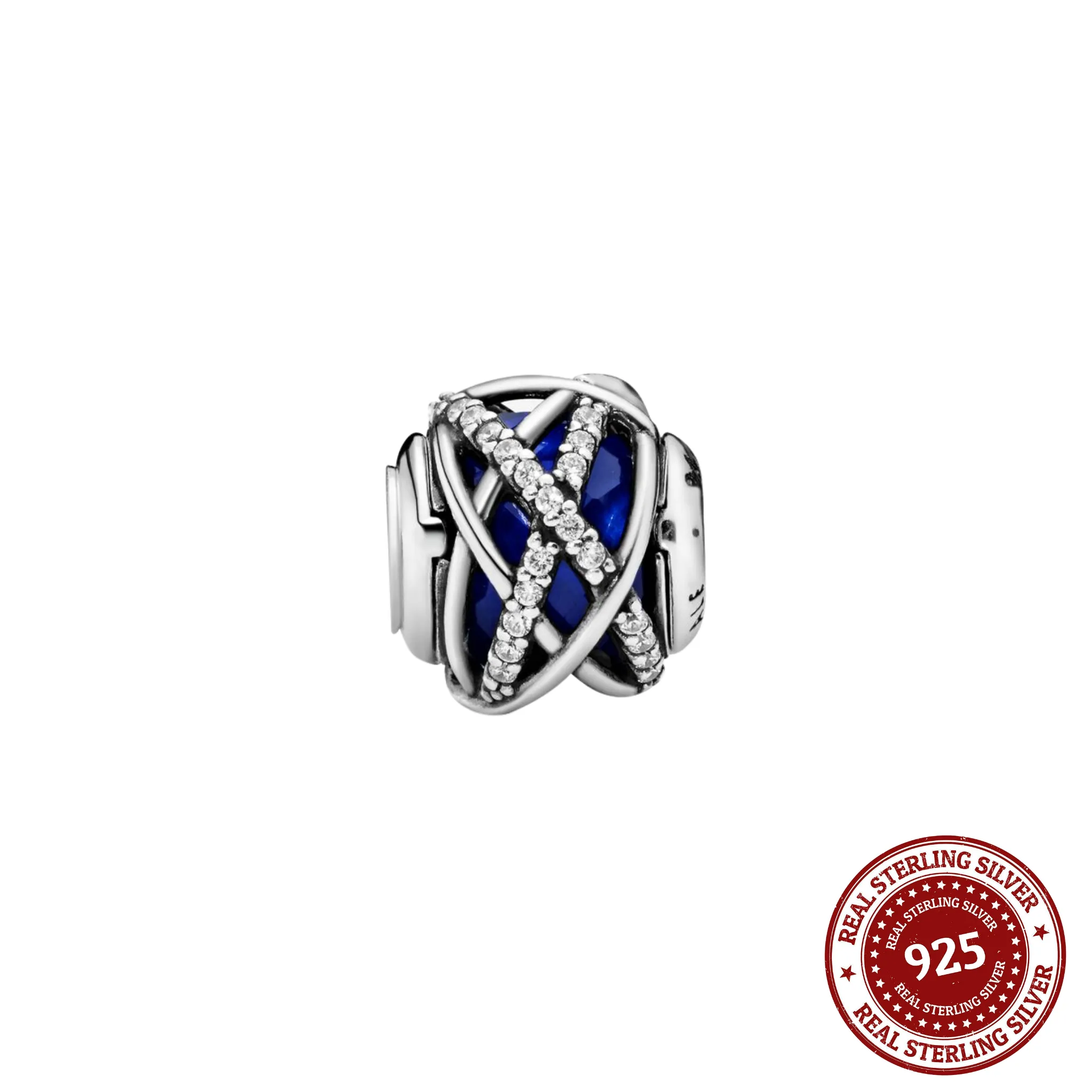 Blue Galaxy Charm