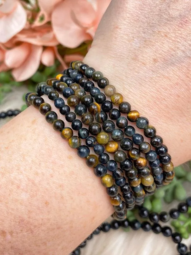 Blue Tiger Eye Bracelet