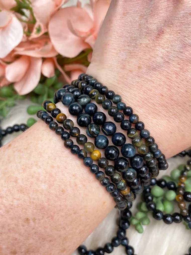 Blue Tiger Eye Bracelet