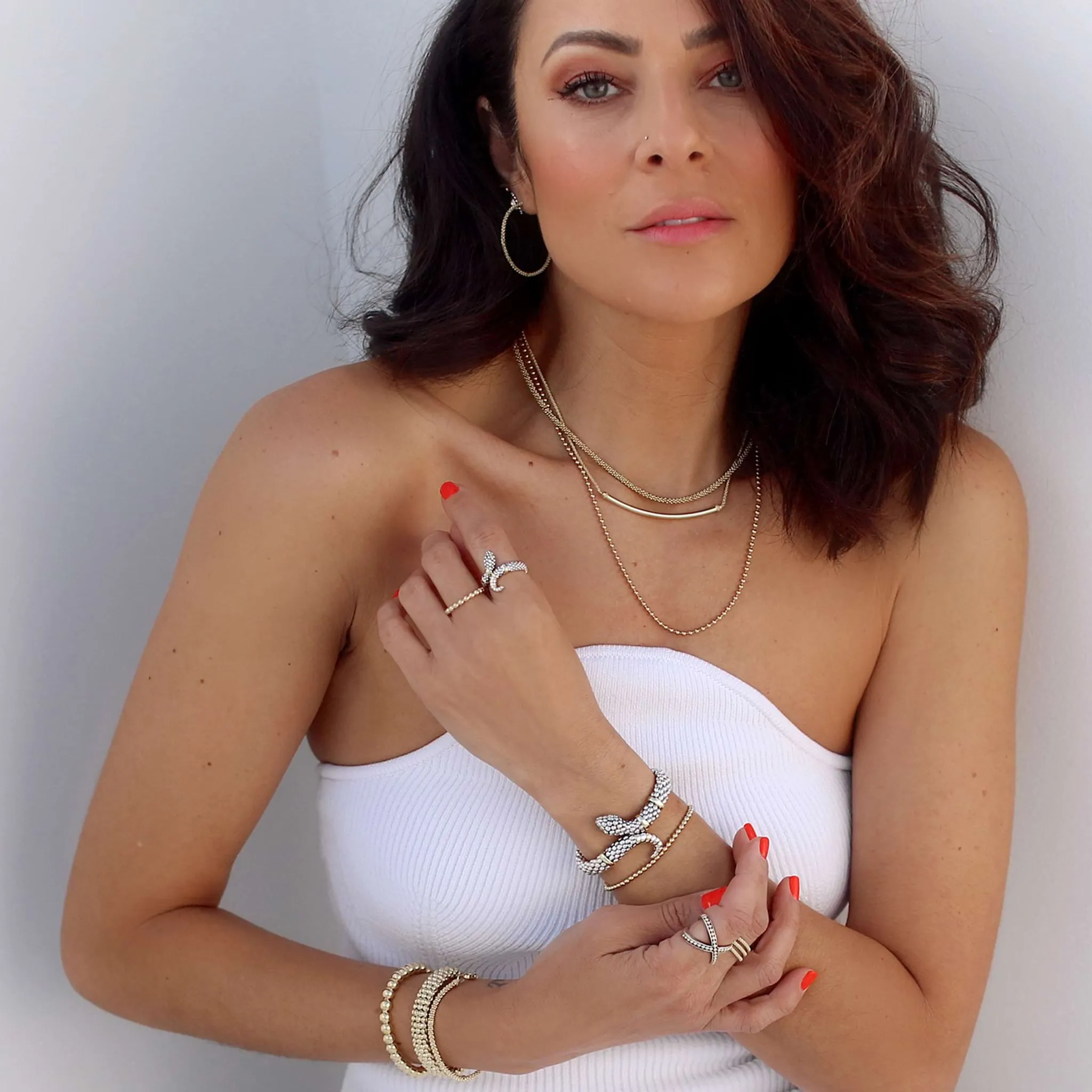 Caviar Gold 18K Gold Caviar Bracelet | 9mm