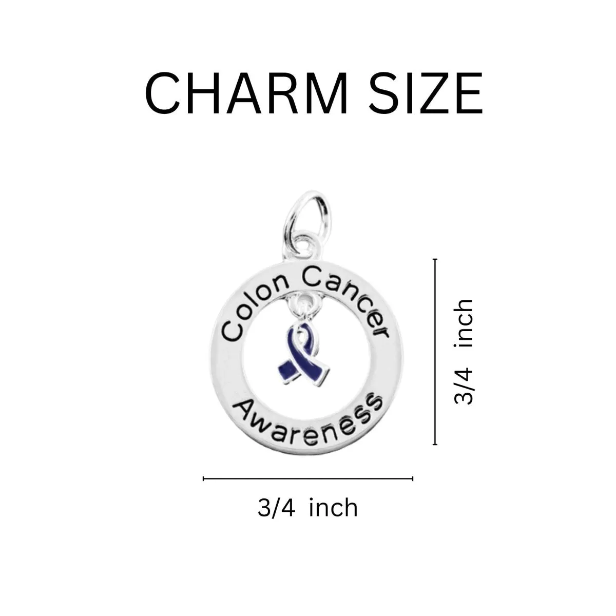 Colon Cancer Awareness Black Leather Cord Bracelets