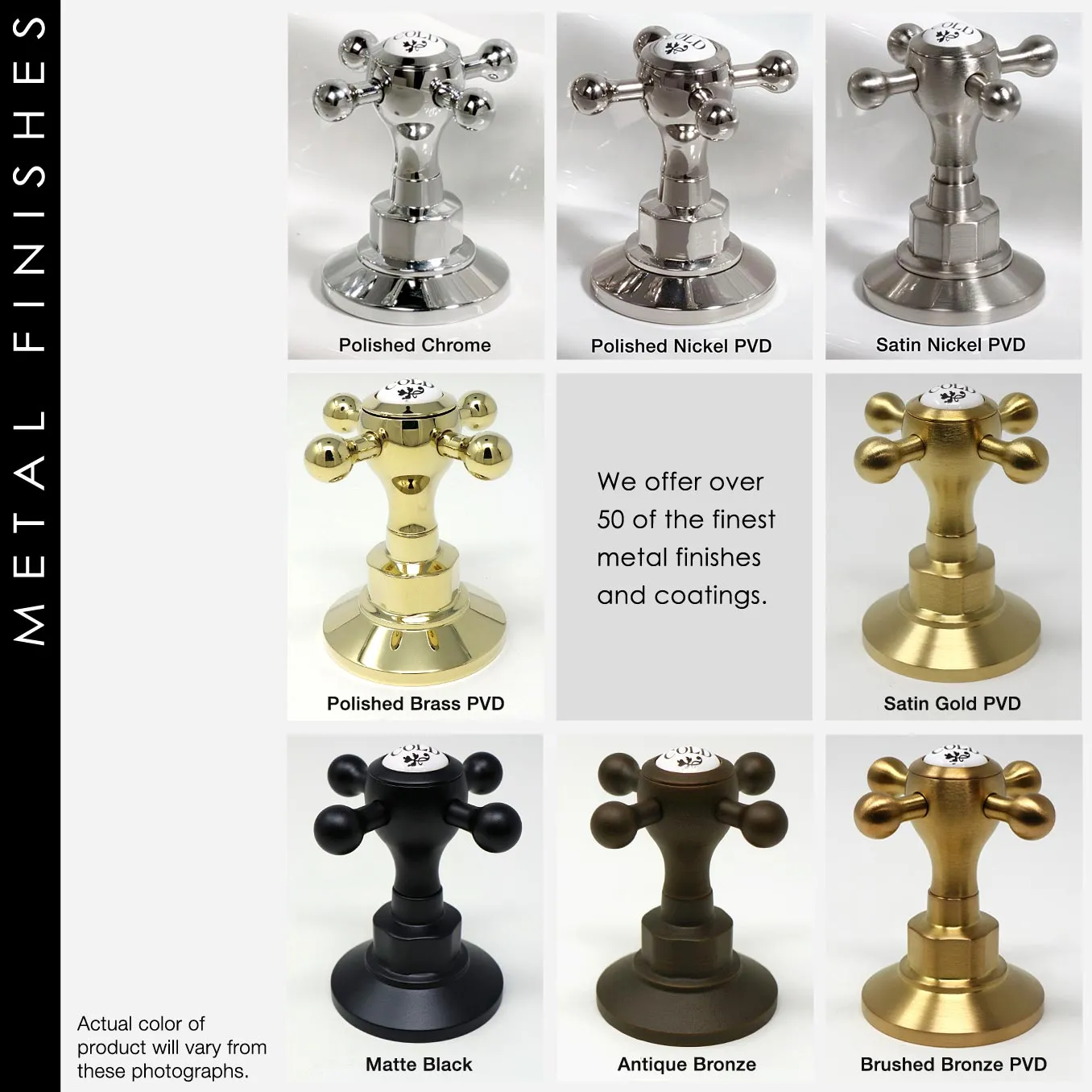 Coventry Brassworks 4-Way 1/2" Shut Off Assembly with Cross Handle