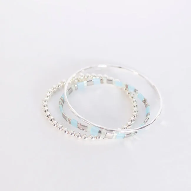 Delicate Summer Bracelet Stack