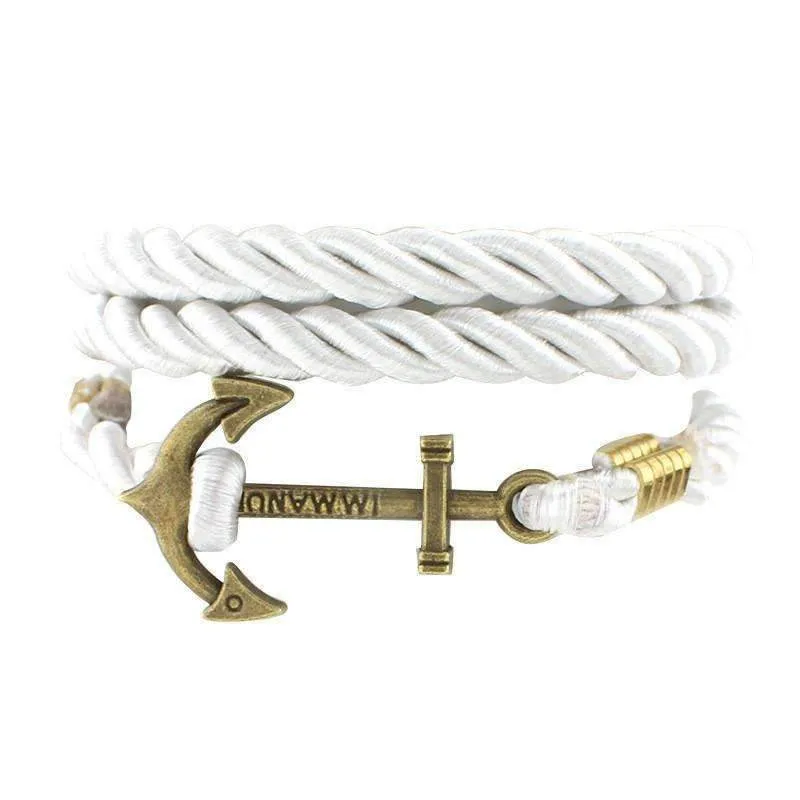DIY Rope Anchor Bracelet
