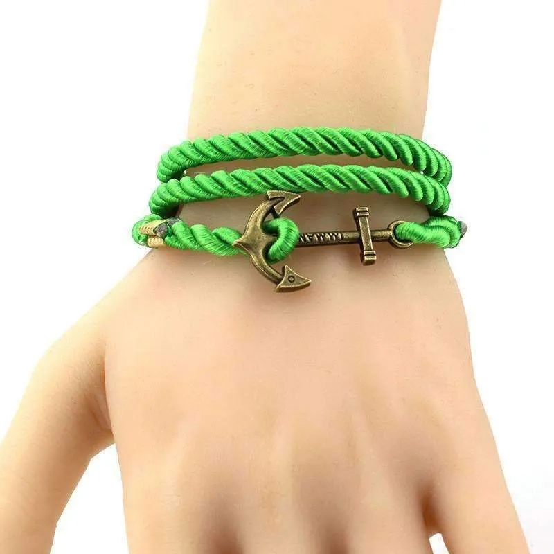 DIY Rope Anchor Bracelet