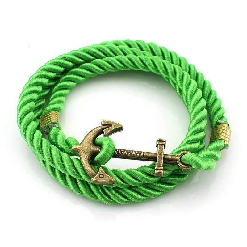 DIY Rope Anchor Bracelet