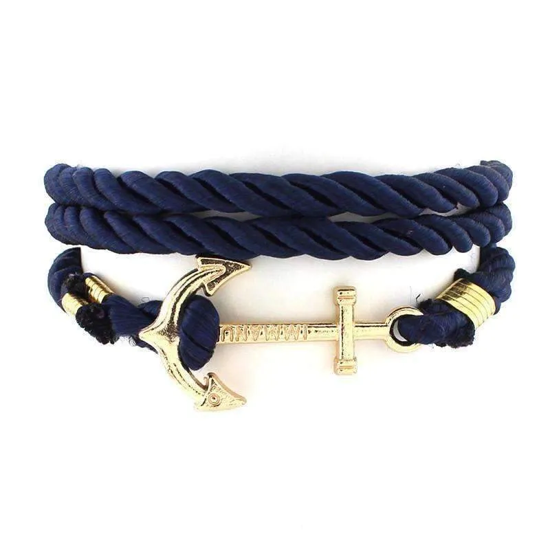 DIY Rope Anchor Bracelet