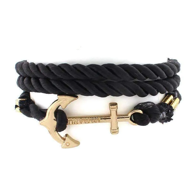 DIY Rope Anchor Bracelet