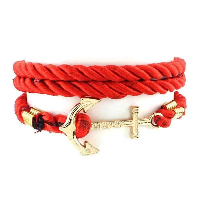 DIY Rope Anchor Bracelet