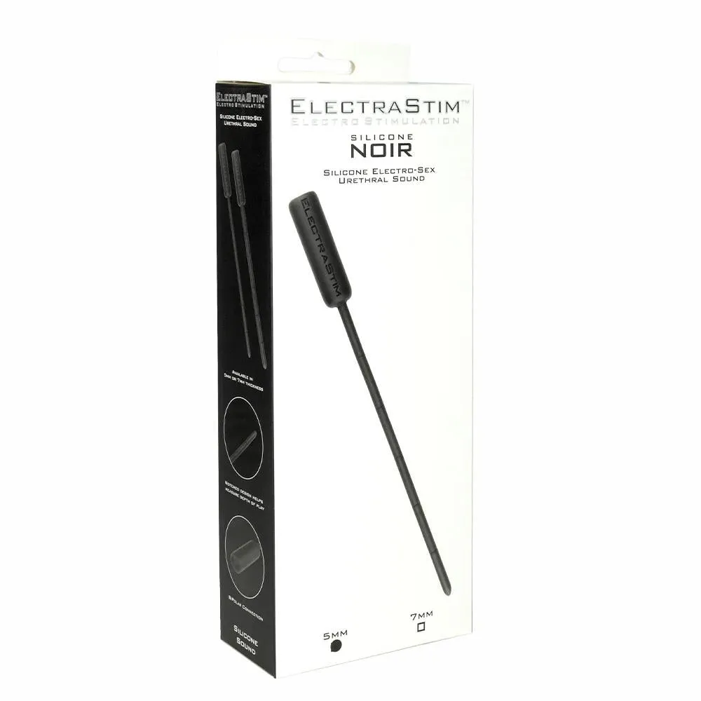 ELECTRASTIM Silicone Noir Flexible Sound - 7mm