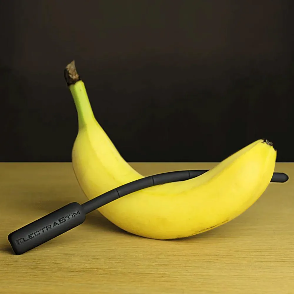 ELECTRASTIM Silicone Noir Flexible Sound - 7mm