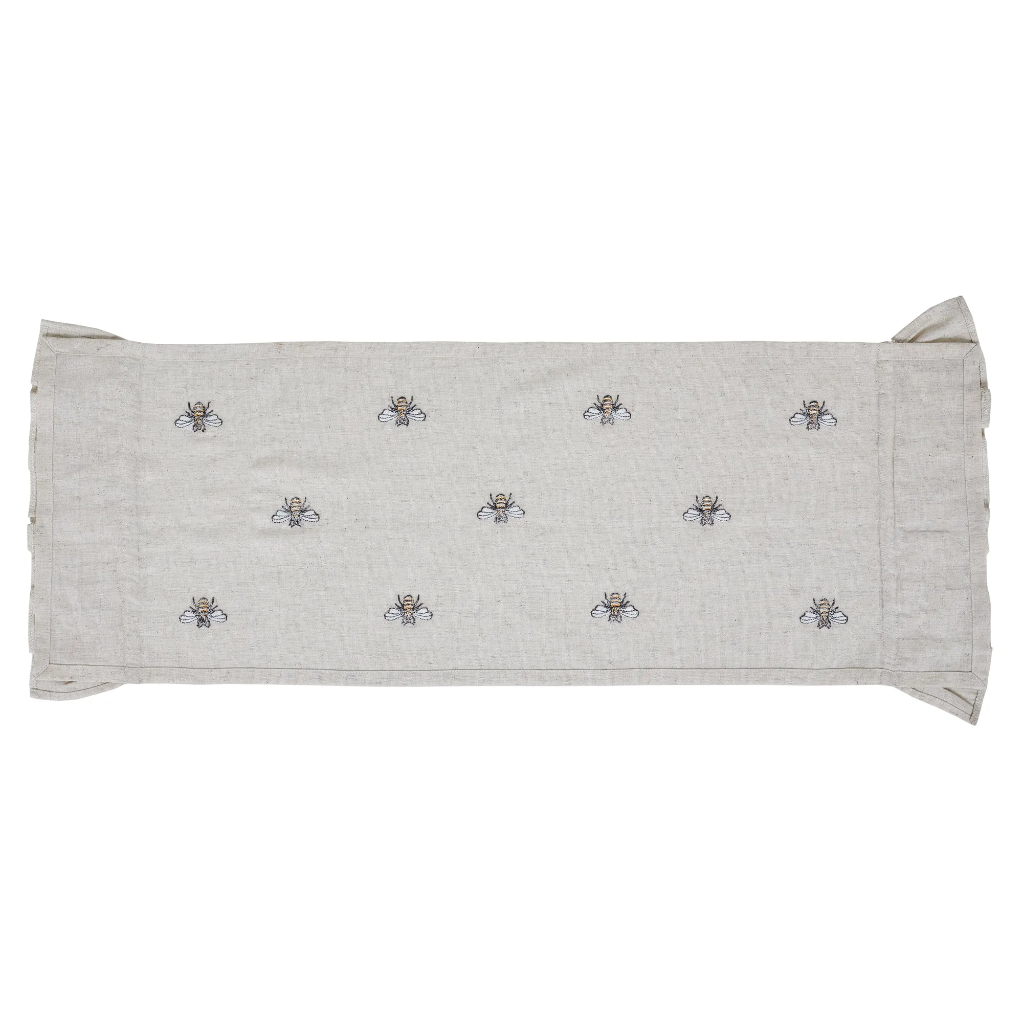 Embroidered Bee Runner 13x36