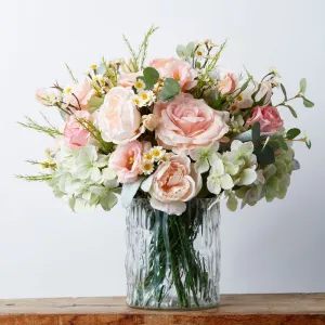 Forever Blush Silk Arrangement