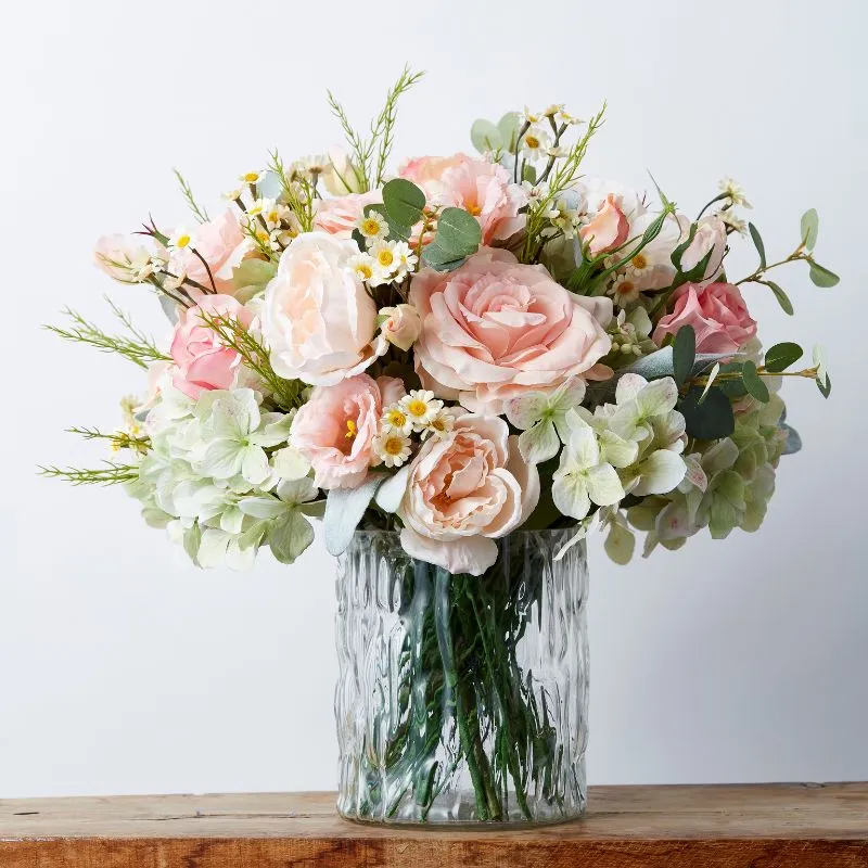 Forever Blush Silk Arrangement
