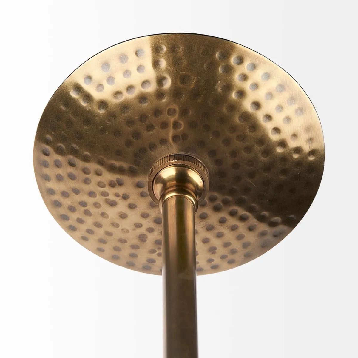 Garnet Pendant Light Gold Metal