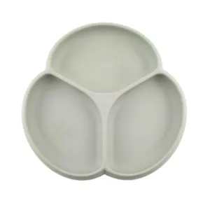 Glitter & Spice Silicone Suction Plate - Sage