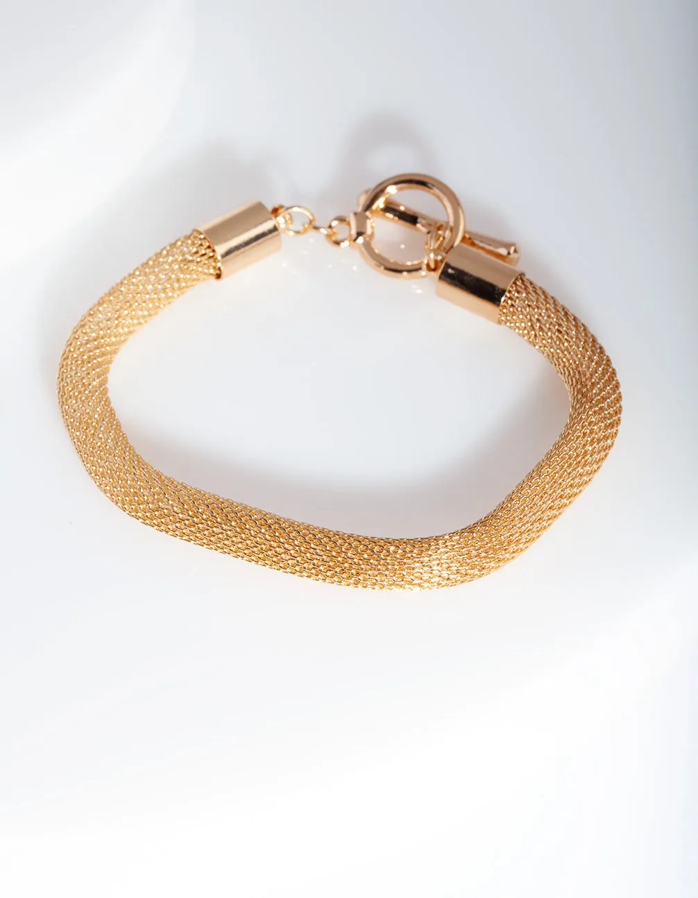 Gold Mesh Classic Bracelet