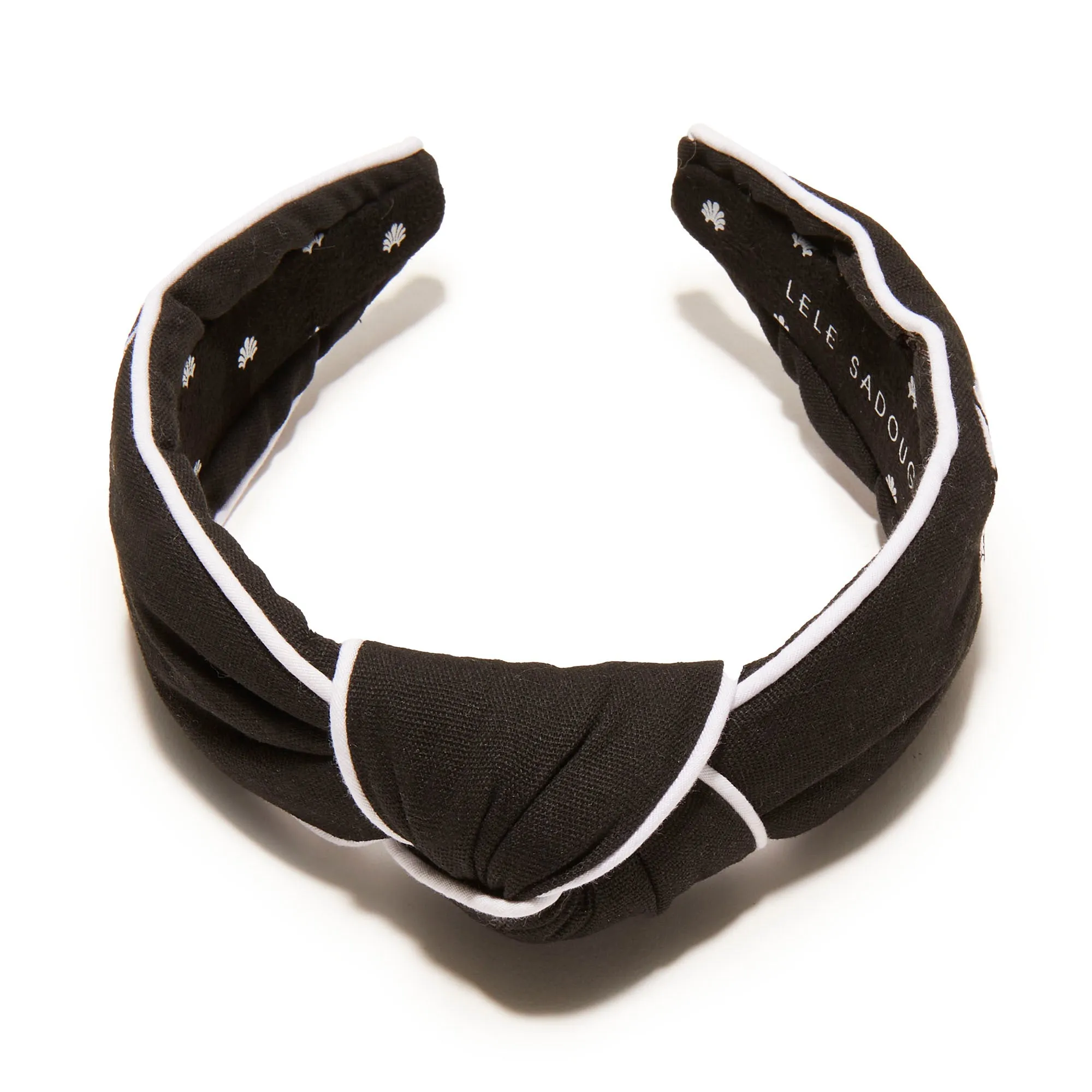 LA CLIPPERS LELE SADOUGHI / NBA JET EMBROIDERED KNOTTED HEADBAND