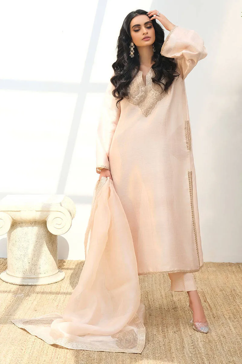 Luxe Edit '23 - Golden Sehr With Pants And Dupatta