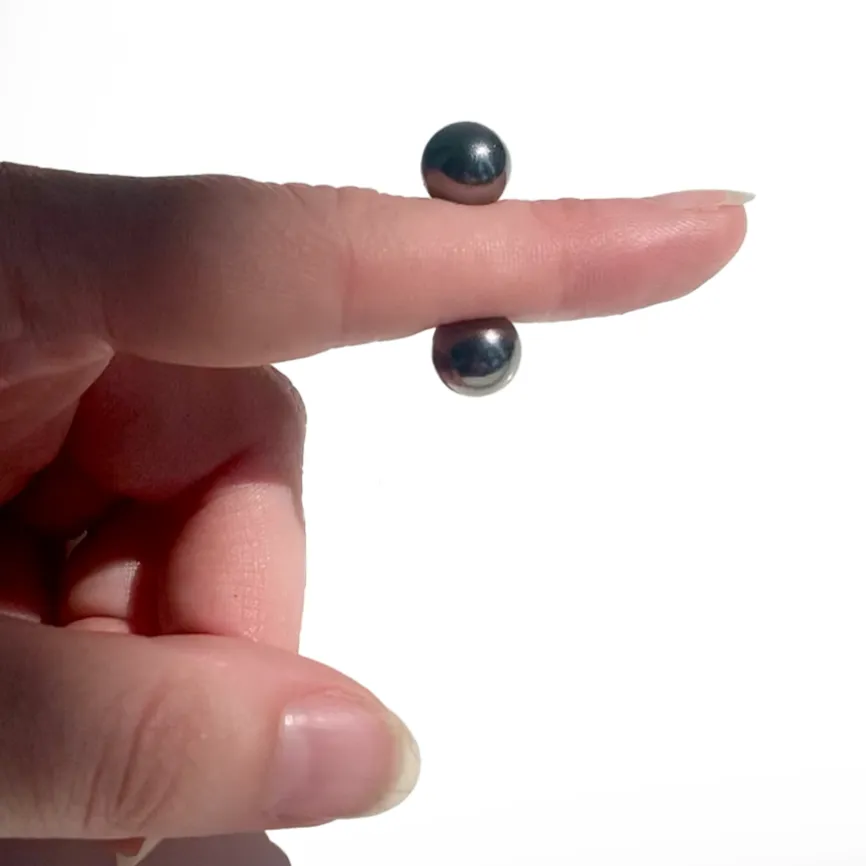 Magnetic Nipple Jewelry - Stylish Magnetic Nipple Balls for Body Adornment
