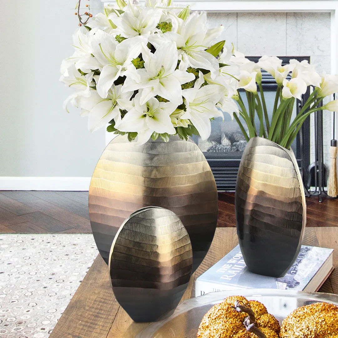 Metal Flower Vase