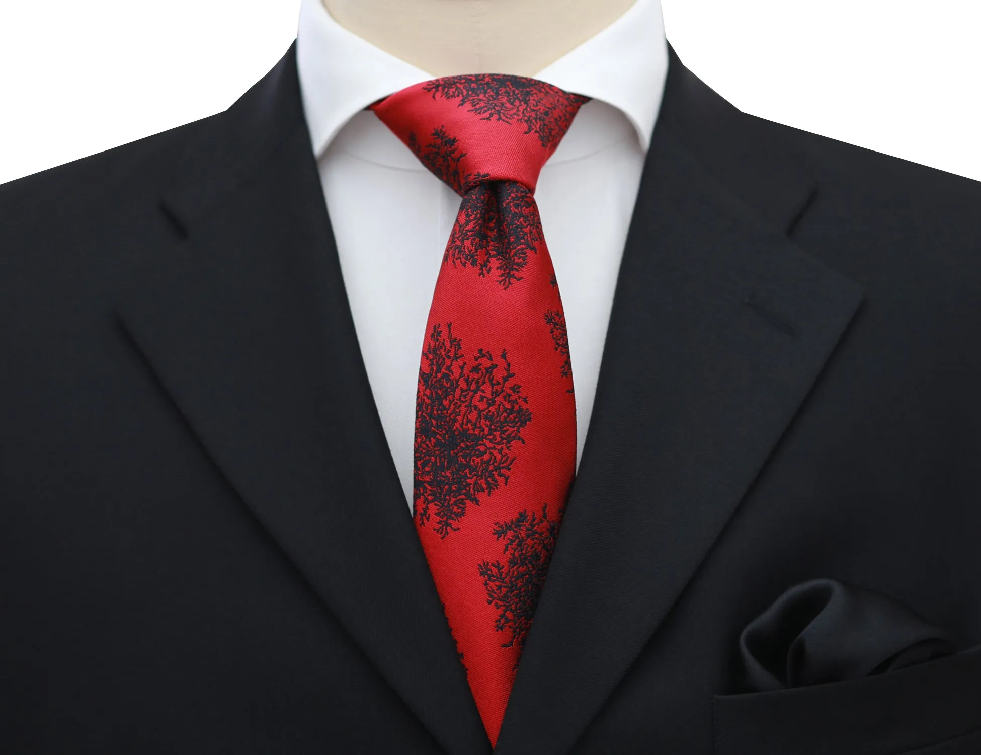 Moss Tie in Red