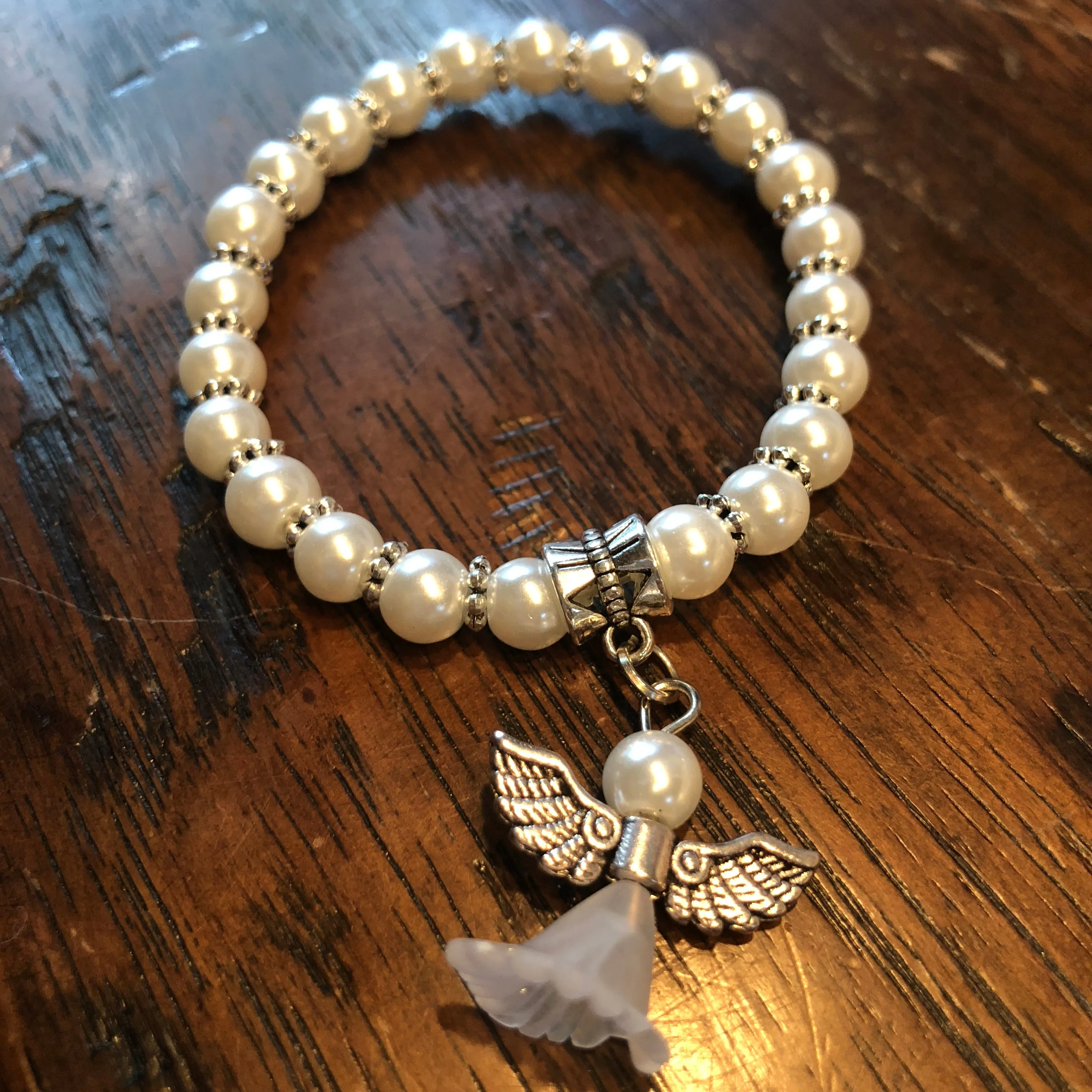Mother and Daughter Pearl Bracelets