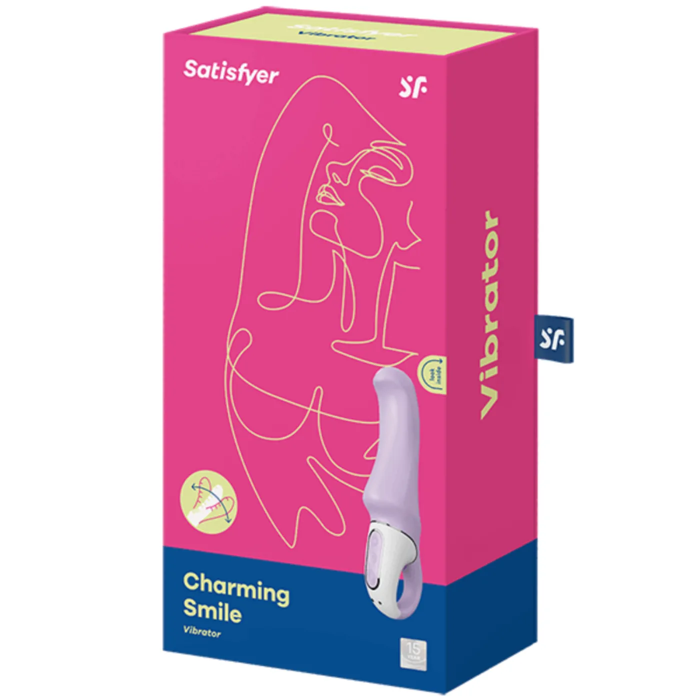 Satisfyer Charming Smile Flexible Silicone G-Spot Vibrator
