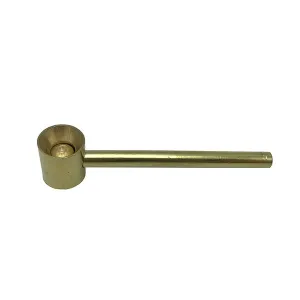 Screenless 10cm Metal Brass Pipe