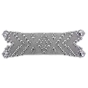SG Liquid Metal B107-AS Antique Silver Bracelet by Sergio Gutierrez