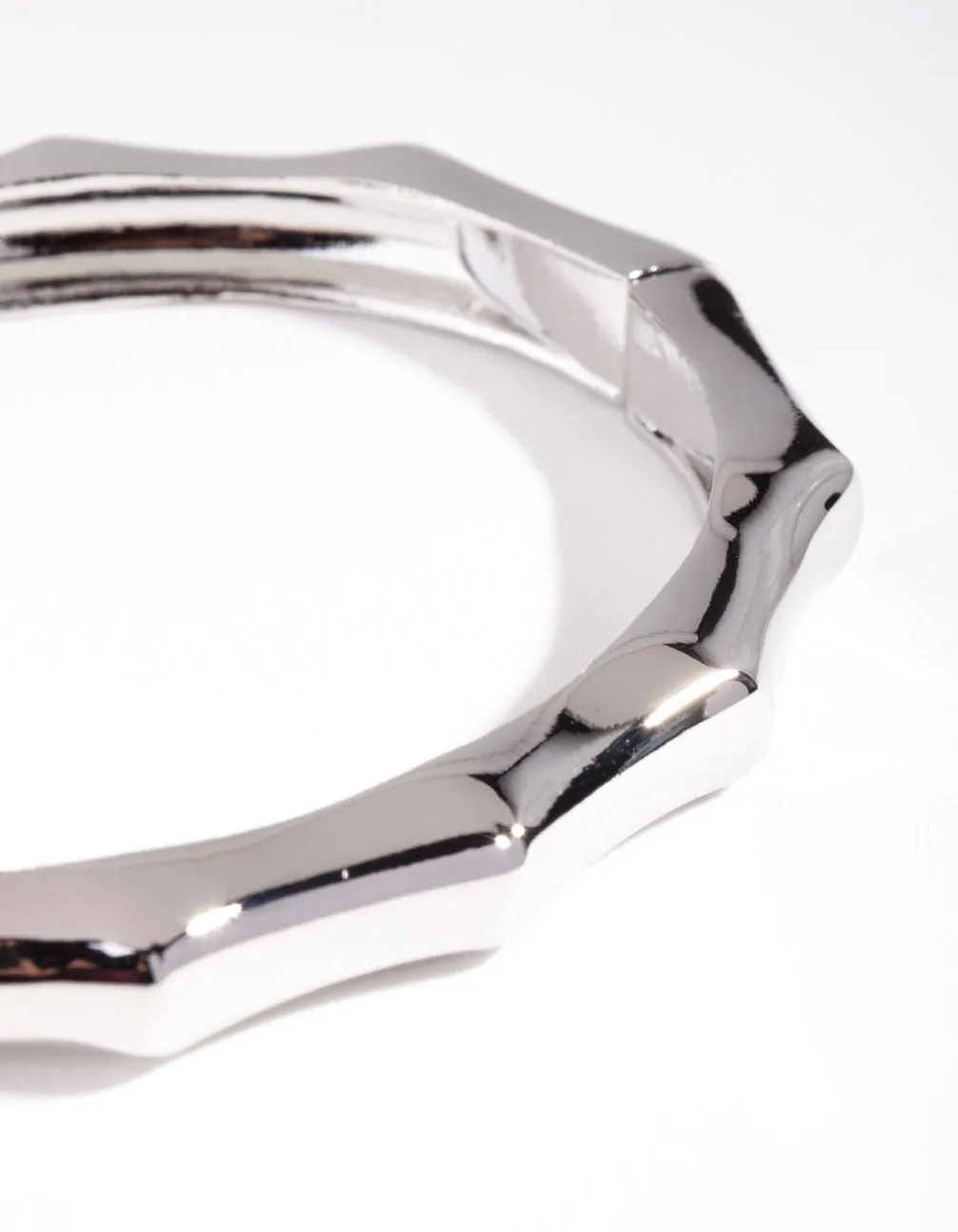 Silver Bamboo Bangle