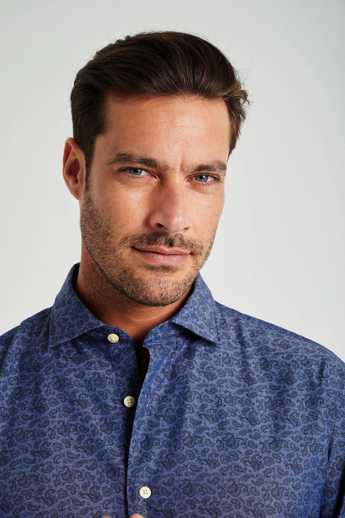 Slim fit printed shirt