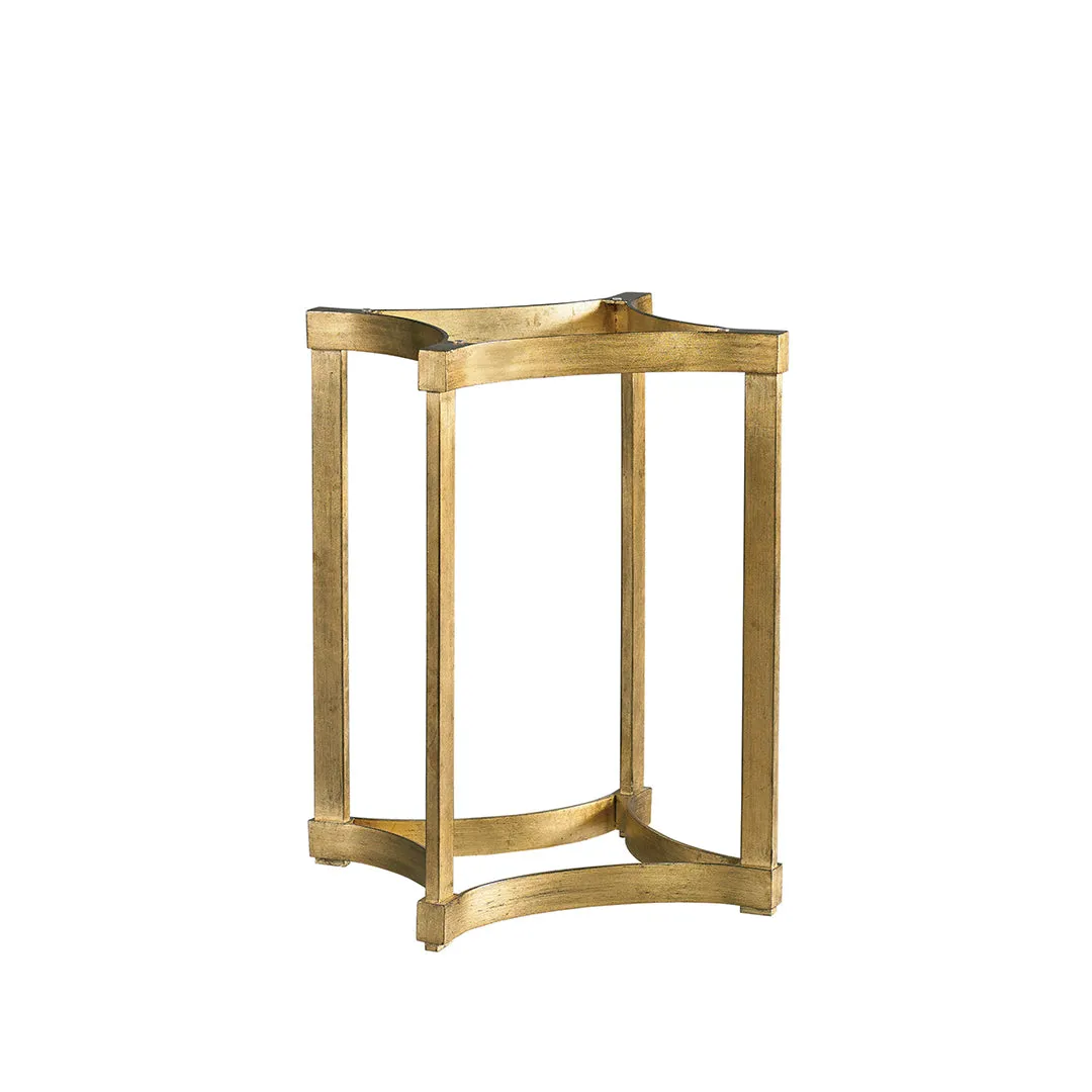 Stella Gold Rectangular Double Pedestal Dining Table