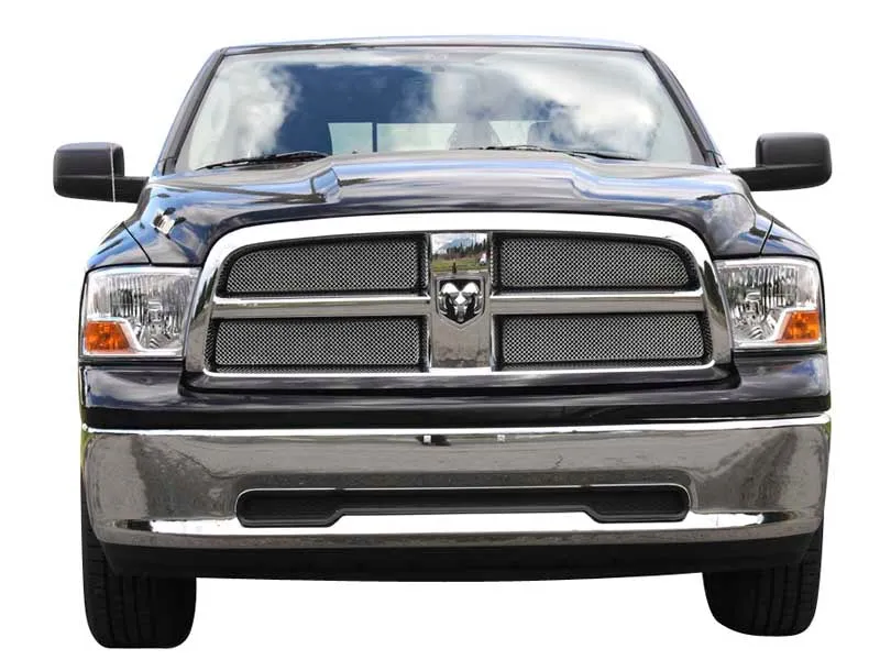 T-REX Sport Series, 4 Piece Bolt On Grilles - Chrome - 2009-2012 Ram 1500