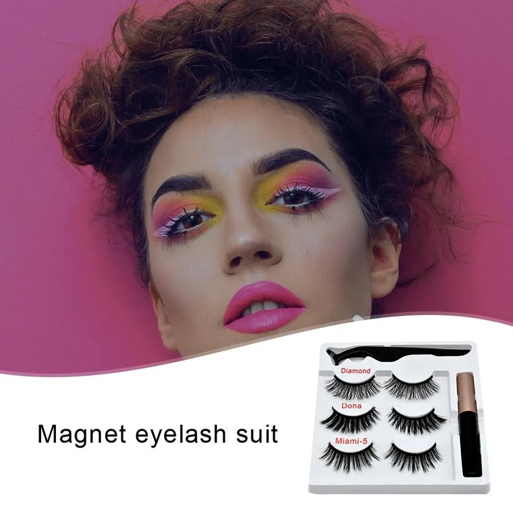 TEEK - Set of 3 Magnetic Eyelashes