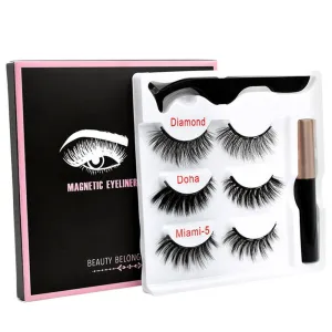 TEEK - Set of 3 Magnetic Eyelashes