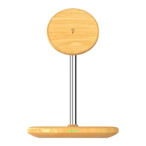Wood Grain 2-In-1 Magnetic